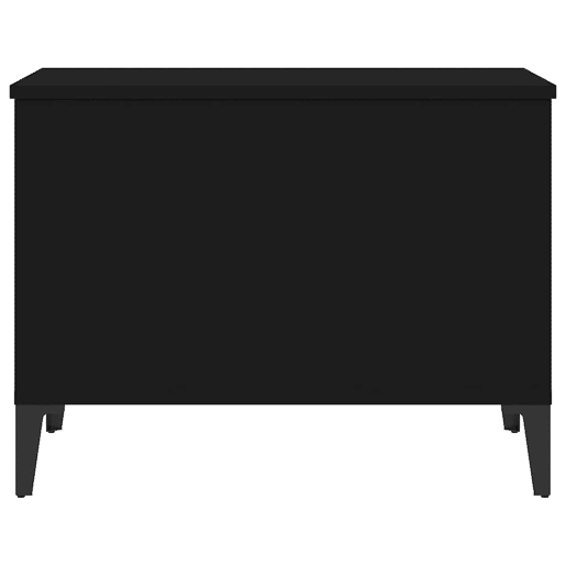 Mesa de Centro, Mesa baixa, 60x44,5x45 cm derivados de madeira preto