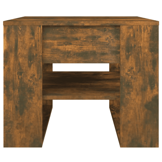 Mesa de Centro, Mesa baixa, 55,5x55x45 cm madeira processada carvalho fumado