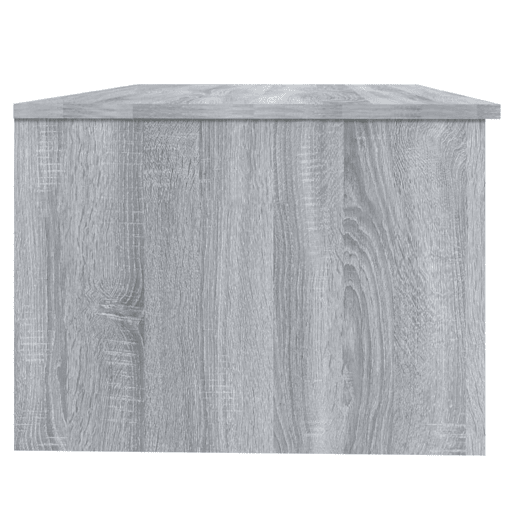 Mesa de Centro, Mesa baixa, 102x50x36cm derivados de madeira cinzento sonoma
