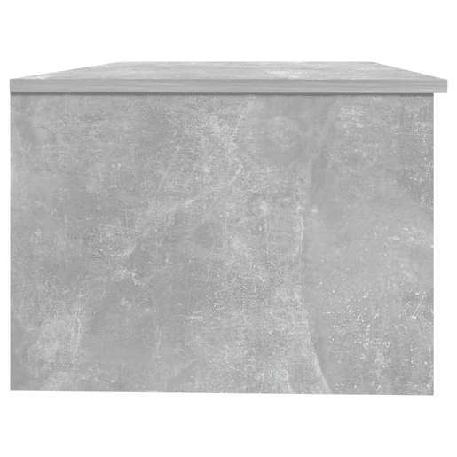 Mesa de Centro, Mesa baixa, 102x50x36 madeira processada cinza cimento