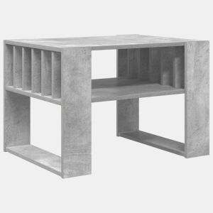Mesa de Centro, Mesa baixa, Cinzento 66 x 49,5 x 45 cm Madeira processada