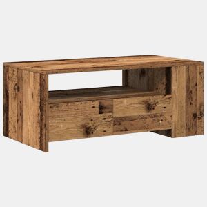 Mesa de Centro, Mesa baixa, com gaveta Madeira Antiga 102 x 55 x 43,5 cm