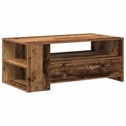 Mesa de Centro, Mesa baixa, com gaveta Madeira Antiga 102 x 55 x 43,5 cm