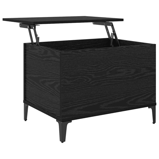 Mesa de Centro, Mesa baixa, Carvalho Preto 60 x 44,5 x 45 cm