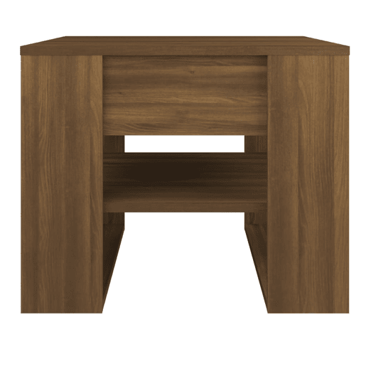 Mesa de Centro, Mesa baixa, 55,5x55x45 cm derivados de madeira carvalho fumado