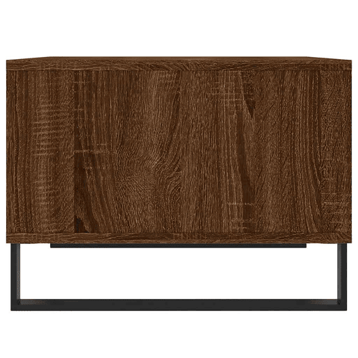 Mesa de Centro, Mesa baixa, 60x50x36,5cm derivados madeira carvalho castanho