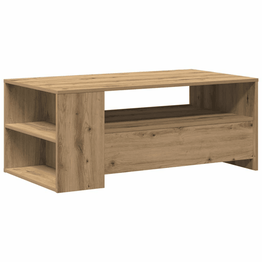 Mesa de Centro, Mesa baixa, com gaveta Carvalho Artesanal 102 x 55 x 43,5 cm