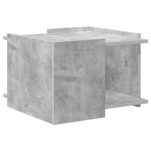 Mesa de Centro, Mesa baixa, Cinzento Cimento 50,5 x 50 x 33 cm
