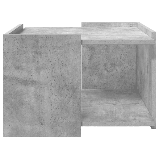 Mesa de Centro, Mesa baixa, Cinzento Cimento 50,5 x 50 x 33 cm