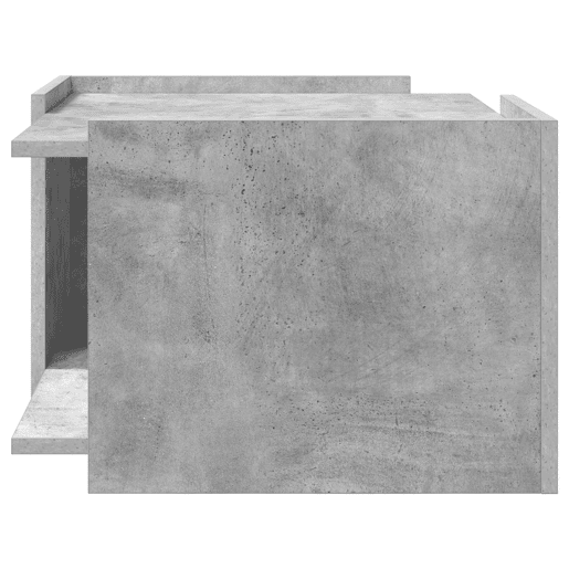Mesa de Centro, Mesa baixa, Cinzento Cimento 50,5 x 50 x 33 cm