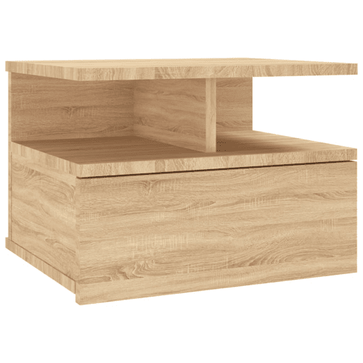 Soluna Home - Mesas de cabeceira Madeira 2 piezas 40 x 31 x 27 cm