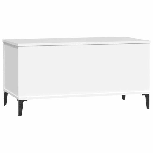 Mesa de Centro, Mesa baixa, 90x44,5x45 cm derivados de madeira branco