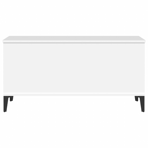 Mesa de Centro, Mesa baixa, 90x44,5x45 cm derivados de madeira branco