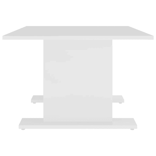 Mesa de Centro, Mesa baixa, 103,5x60x40 cm derivados de madeira branco
