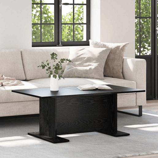 Mesa de Centro, Mesa baixa, Carvalho preto 103.5 x 60 x 40 cm