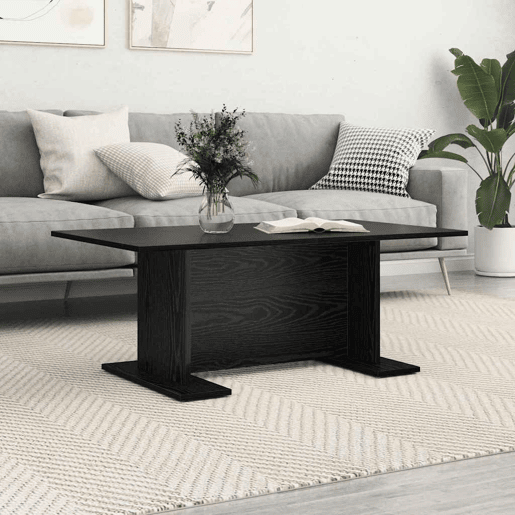 Mesa de Centro, Mesa baixa, Carvalho preto 103.5 x 60 x 40 cm