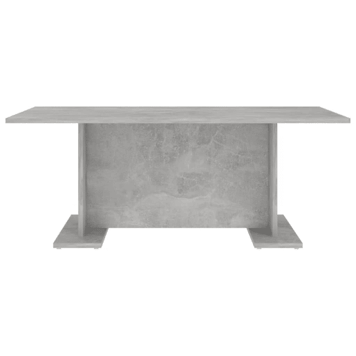 Mesa de Centro, Mesa baixa, 103,5x60x40 cm contraplacado cinzento cimento