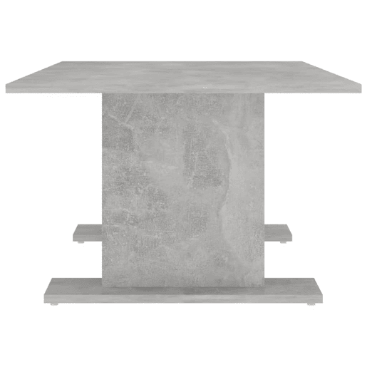 Mesa de Centro, Mesa baixa, 103,5x60x40 cm contraplacado cinzento cimento