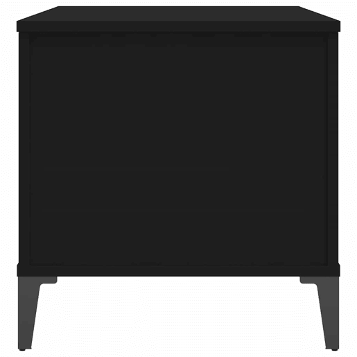 Mesa de Centro, Mesa baixa, 90x44,5x45 cm derivados de madeira preto