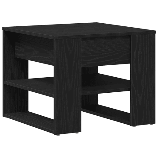 Mesa de Centro, Mesa baixa, Carvalho Preto 55,5 x 55 x 45 cm