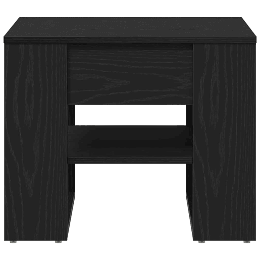Mesa de Centro, Mesa baixa, Carvalho Preto 55,5 x 55 x 45 cm