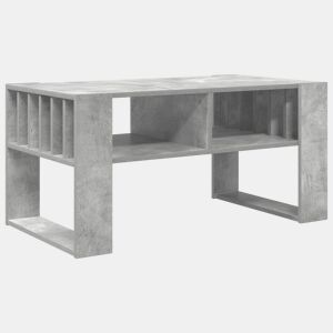 Mesa de Centro, Mesa baixa, Cinzento 92 x 49,5 x 45 cm Madeira processada