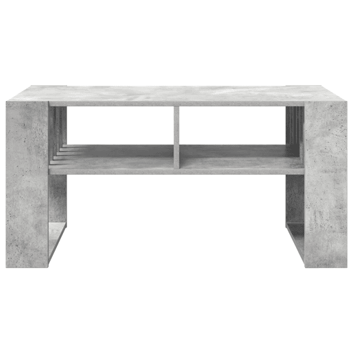 Mesa de Centro, Mesa baixa, Cinzento 92 x 49,5 x 45 cm Madeira processada