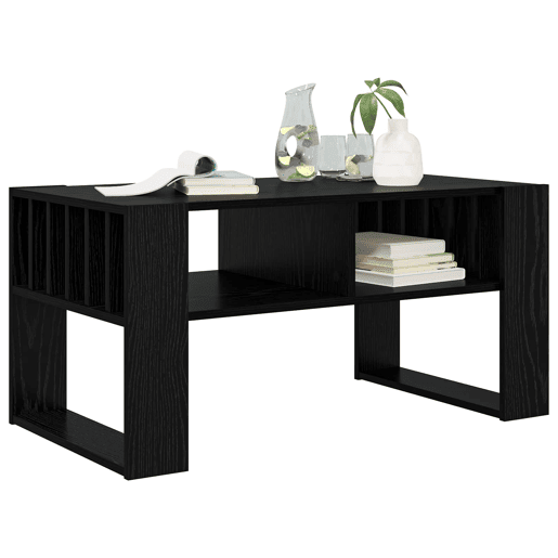 Mesa de Centro, Mesa baixa, Carvalho Preto 92 x 49,5 x 45 cm