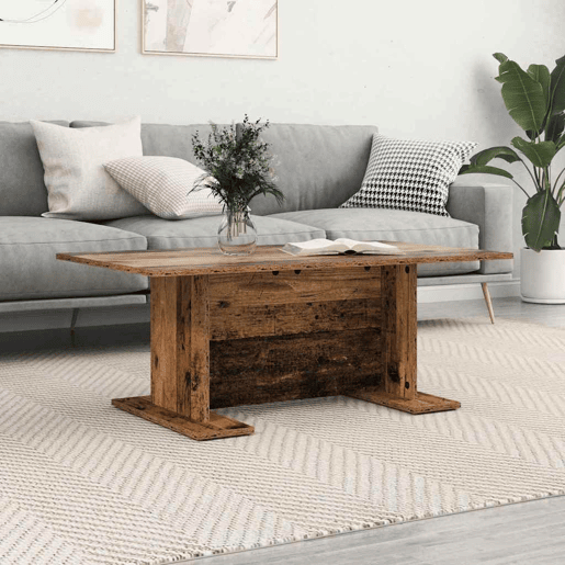 Mesa de Centro, Mesa baixa, Madeira antiga 103.5 x 60 x 40 cm