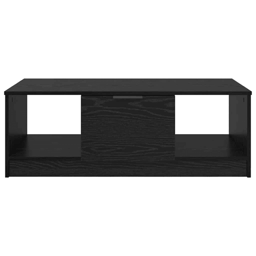 Mesa de Centro, Mesa baixa, com gaveta Carvalho Preto 102 x 50 x 36cm