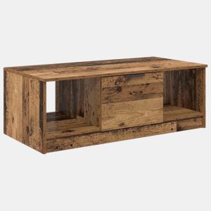 Mesa de Centro, Mesa baixa, com gaveta Madeira Antiga 102 x 50 x 36cm