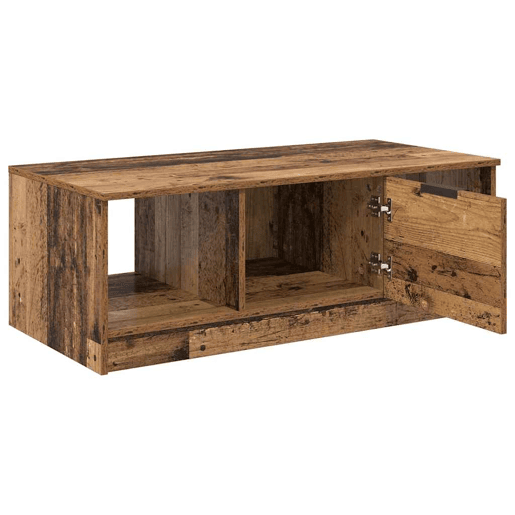 Mesa de Centro, Mesa baixa, com gaveta Madeira Antiga 102 x 50 x 36cm