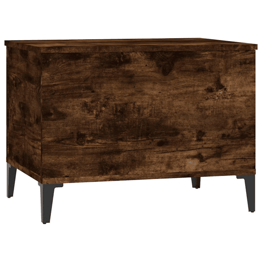 Mesa de Centro, Mesa baixa, 60x44,5x45 cm derivados madeira carvalho fumado