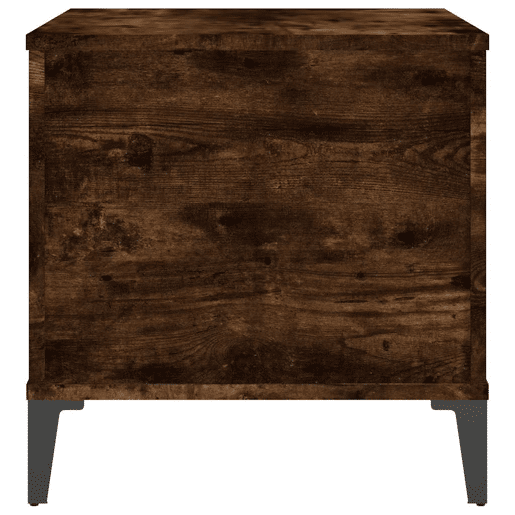 Mesa de Centro, Mesa baixa, 60x44,5x45 cm derivados madeira carvalho fumado