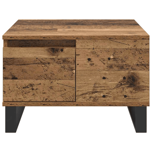 Mesa de Centro, Mesa baixa, com gaveta Madeira Antiga 55 x 55 x 36,5 cm