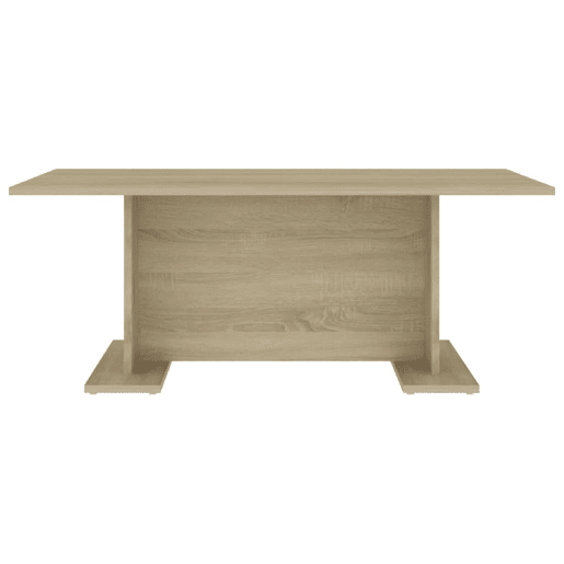 Mesa de Centro, Mesa baixa, 103,5x60x40 cm contraplacado carvalho sonoma