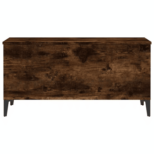 Mesa de Centro, Mesa baixa, 90x44,5x45 cm derivados madeira carvalho fumado