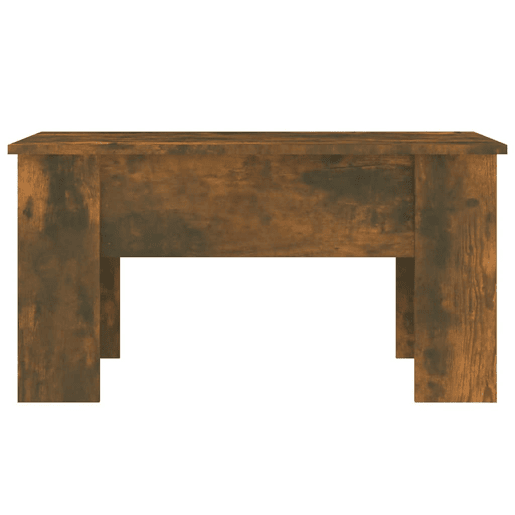 Mesa de Centro, Mesa baixa, 79x49x41 cm madeira processada carvalho fumado
