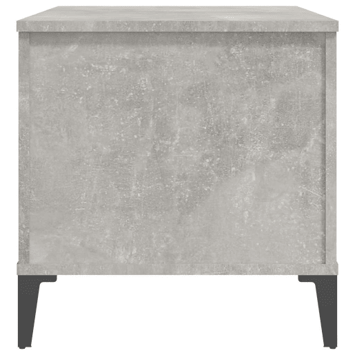 Mesa de Centro, Mesa baixa, 90x44,5x45 derivados de madeira cinzento cimento