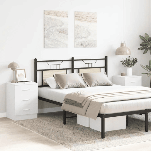 Soluna Home - Mesas de cabeceira Madeira 2 piezas 38 x 35 x 56 cm