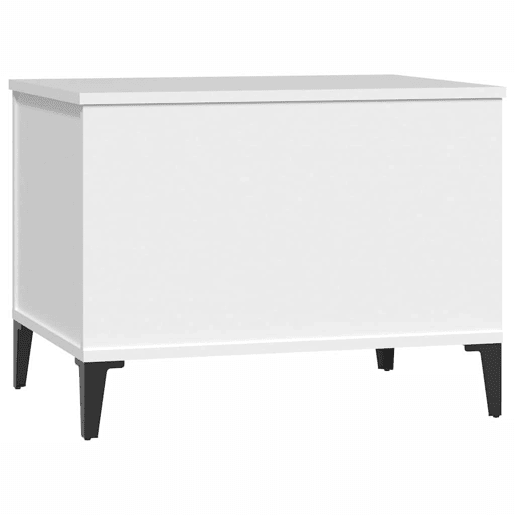 Mesa de Centro, Mesa baixa, 60x44,5x45 cm derivados de madeira branco