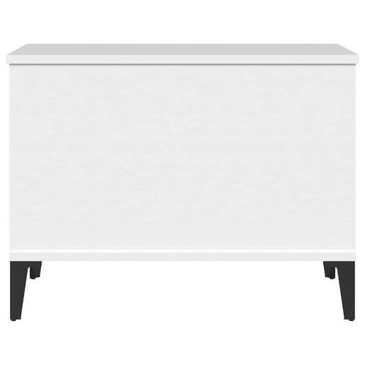 Mesa de Centro, Mesa baixa, 60x44,5x45 cm derivados de madeira branco