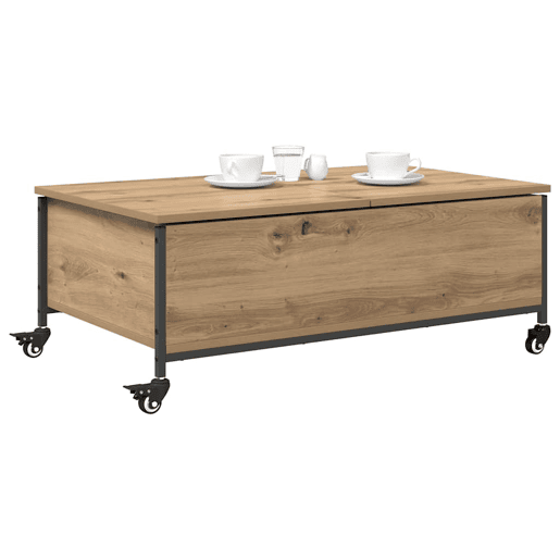 Mesa de Centro, Mesa baixa, Carvalho Artesanal 91 x 55 x 32 cm