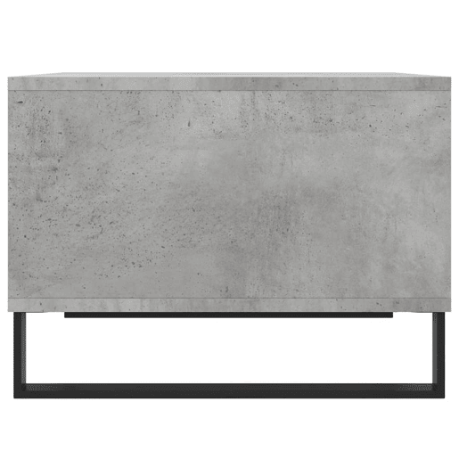 Mesa de Centro, Mesa baixa, 60x50x36,5 cm derivados de madeira cinza cimento