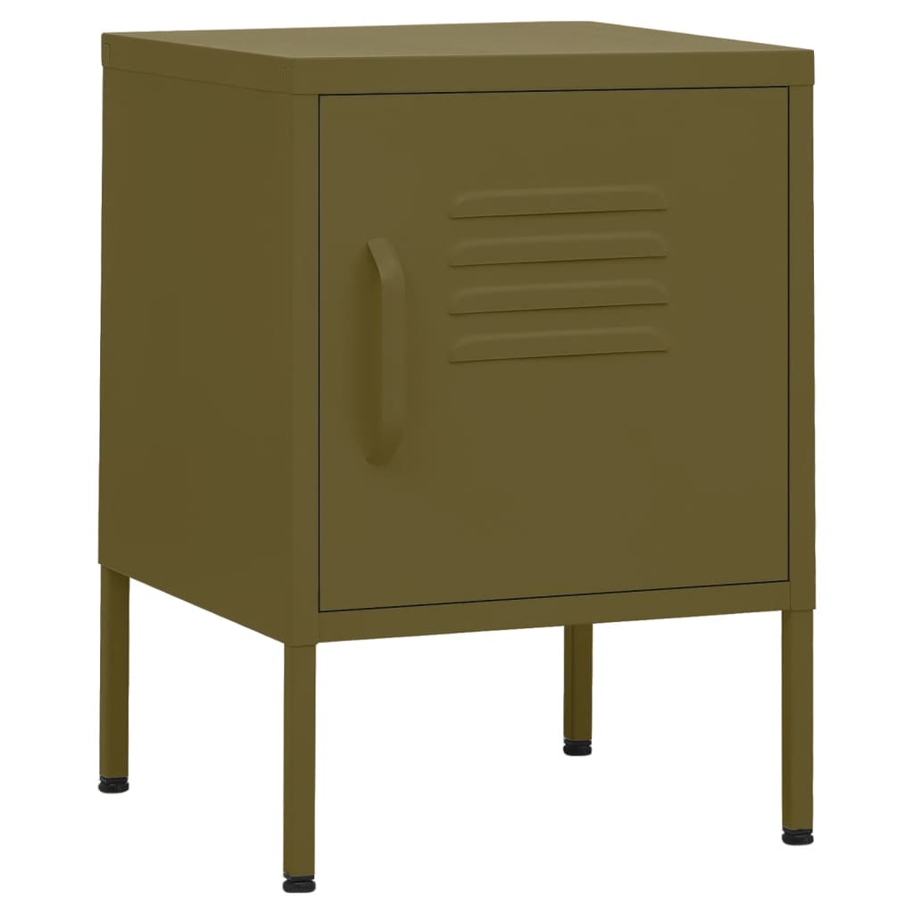 Soluna home - set de 2 mesitas de noche acero lakeland 35