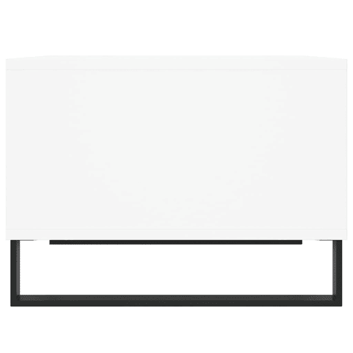 Mesa de Centro, Mesa baixa, 60x50x36,5 cm derivados de madeira branco