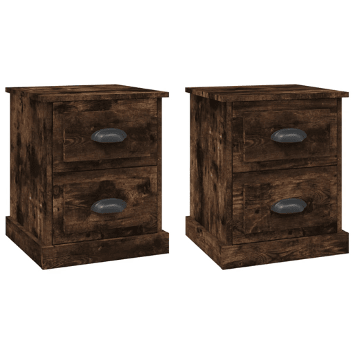 Soluna Home - Mesas de cabeceira Madeira 2 piezas 39 x 39 x 47,5 cm Soluna Home - Mesas de cabeceira Madeira 2 piezas 39 x 39 x 47,5 cm