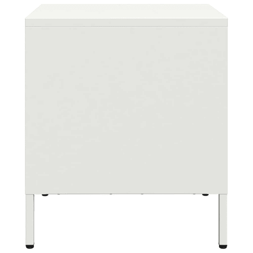 Soluna Home - Mesas de cabeceira Aço laminado a frio 2 piezas 35 x 39 x 43,5 cm
