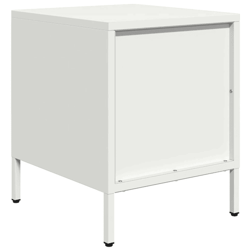 Soluna Home - Mesas de cabeceira Aço laminado a frio 2 piezas 35 x 39 x 43,5 cm