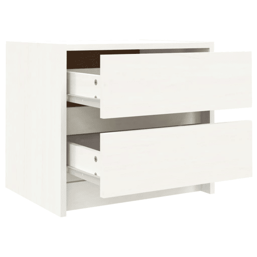Soluna Home - Mesas de cabeceira Madeira 2 piezas 40 x 31 x 35,5 cm